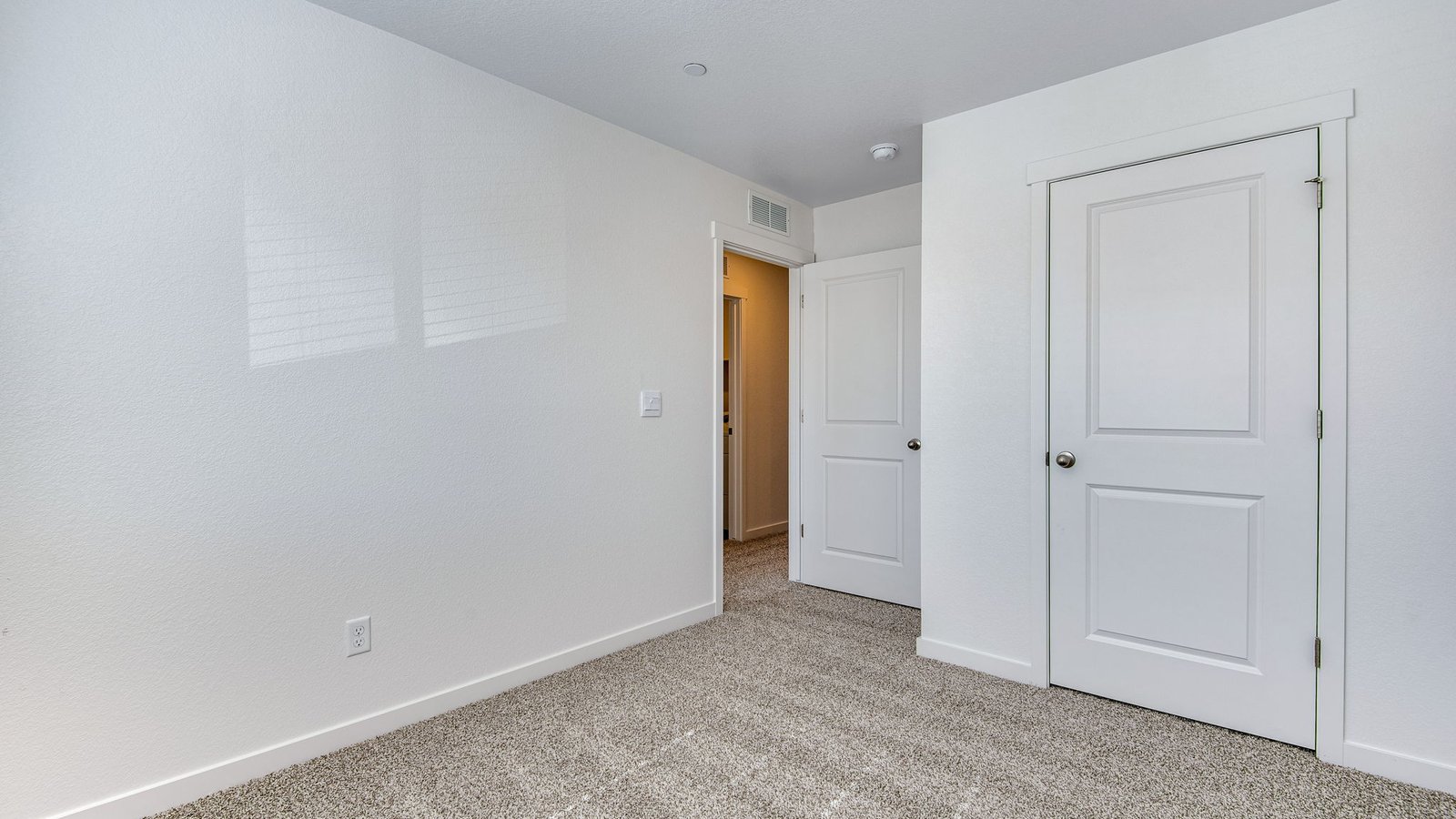 Secondary bedroom in new D.R. Horton home