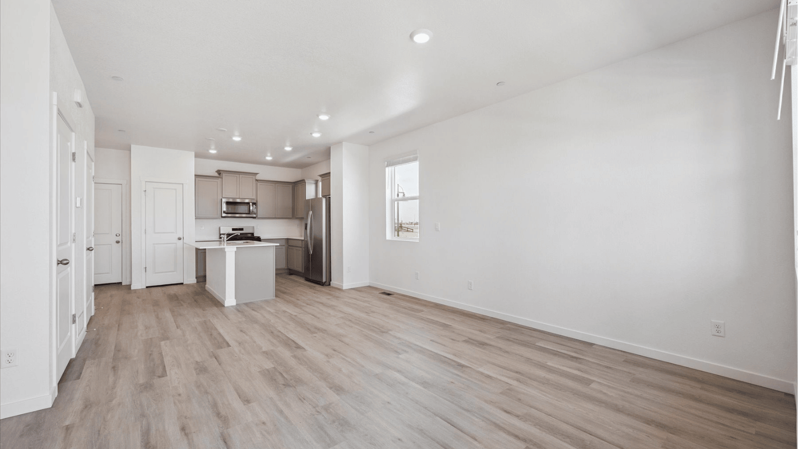 great room in new home