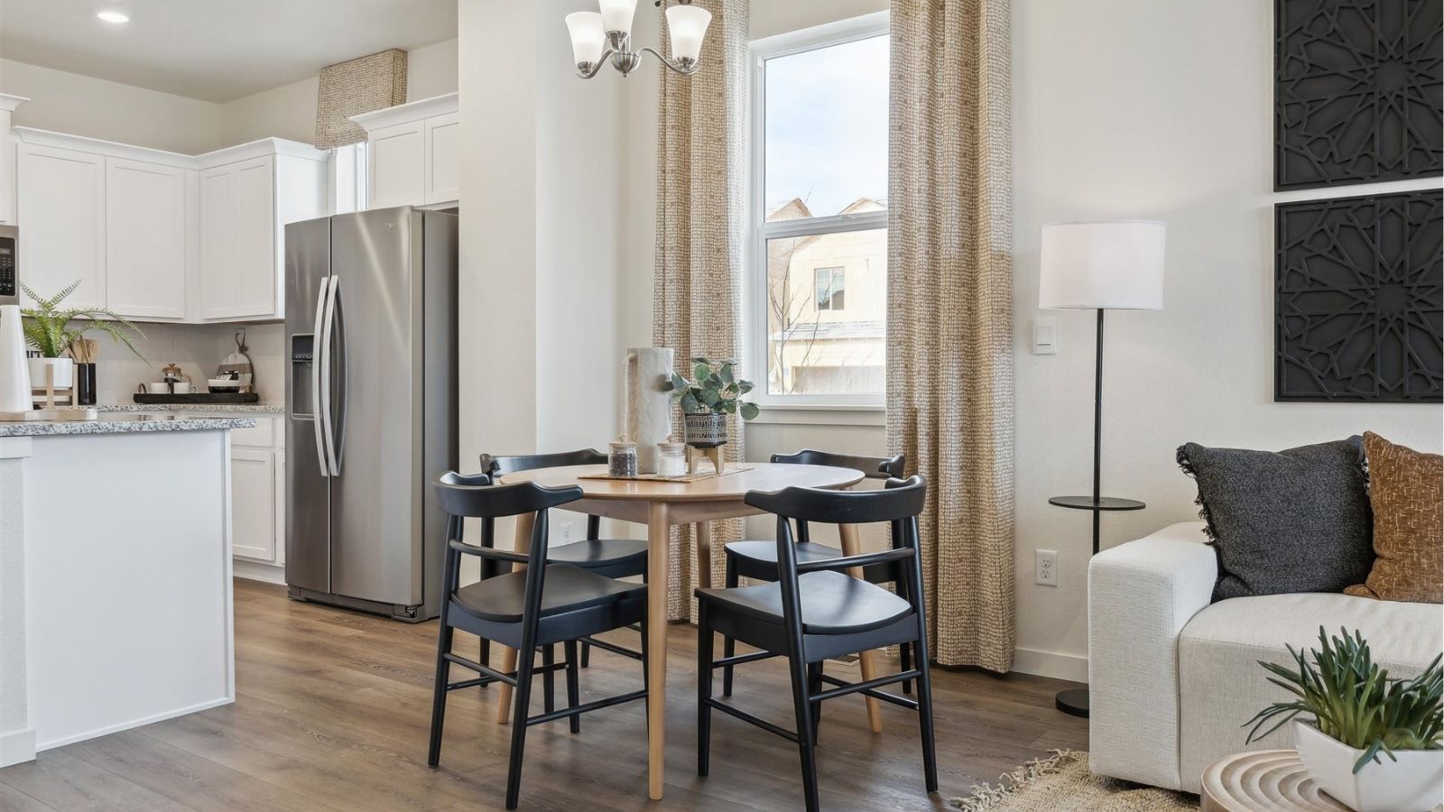 dining area in new home