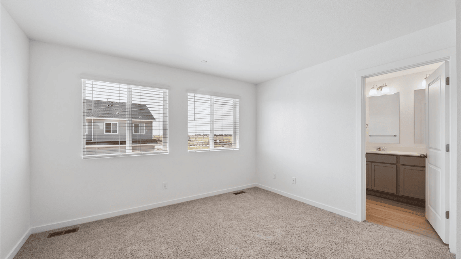 Primary room in new home