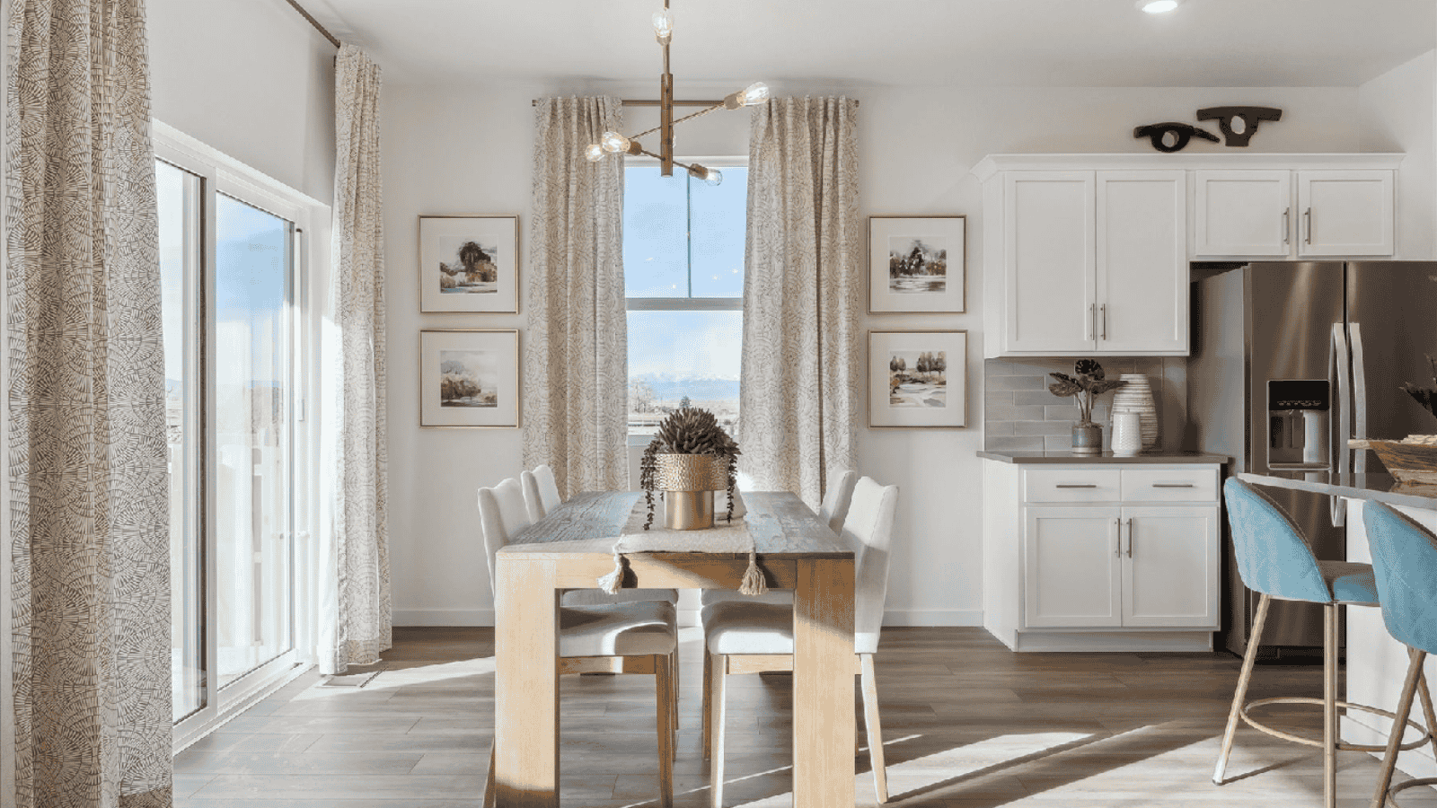 dining area in new home