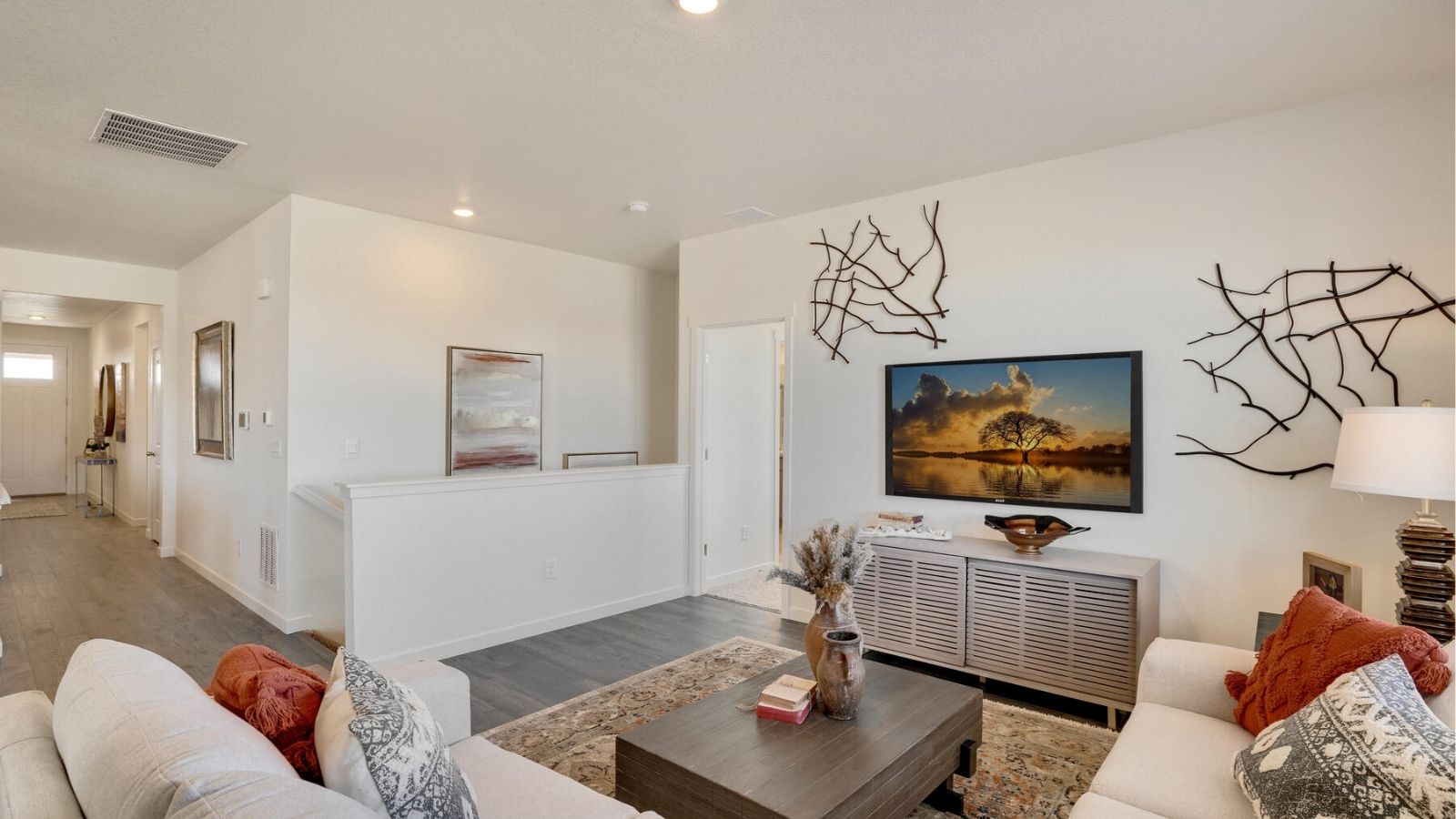 great room in new home