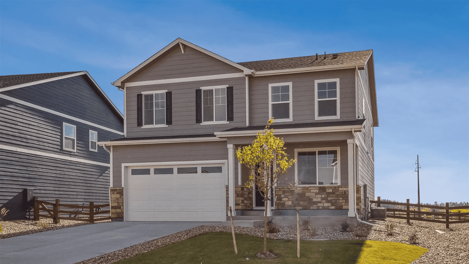 Exterior of a home in Settlers Crossing