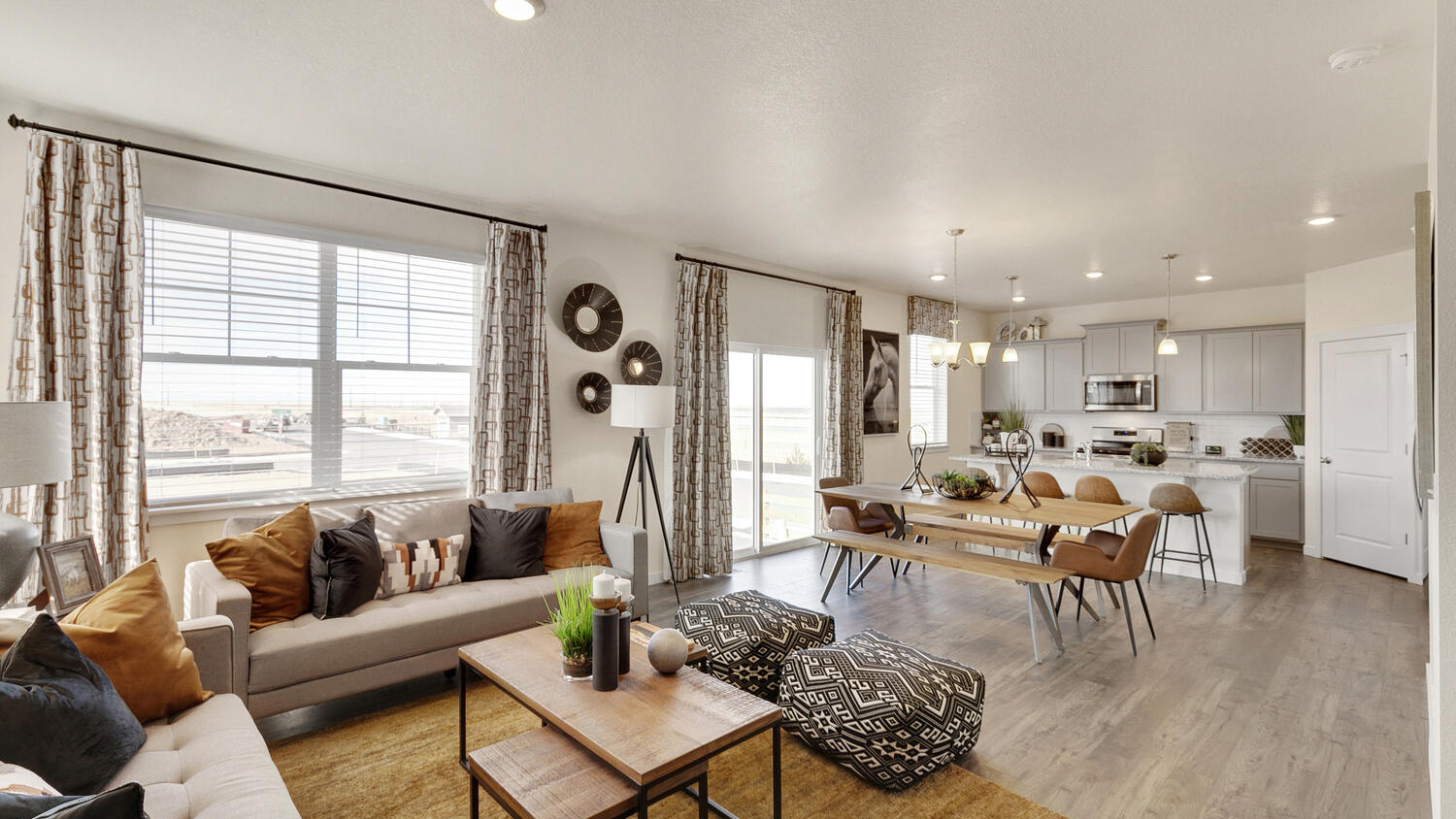 Great room in new home