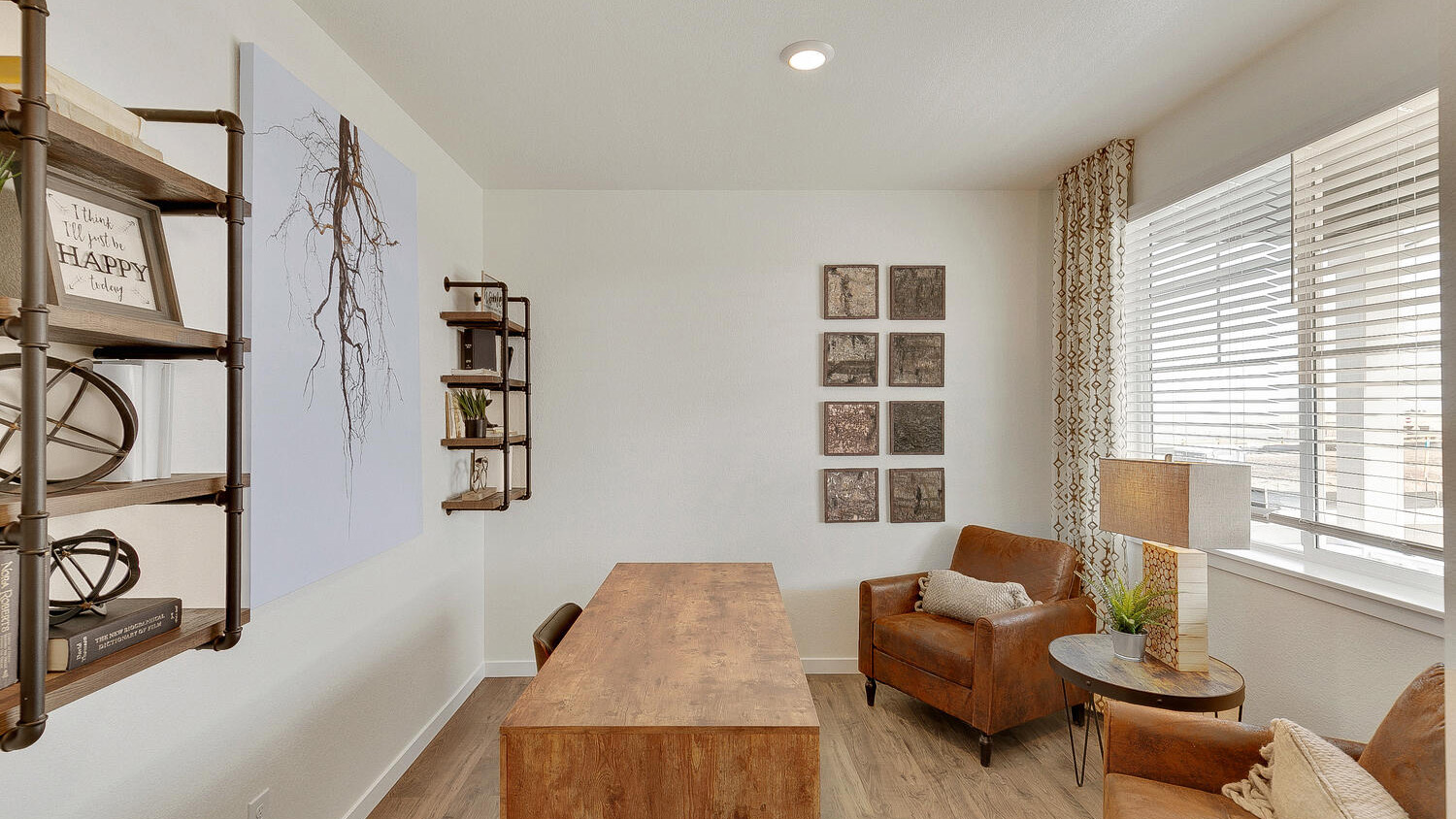 first floor office in new home