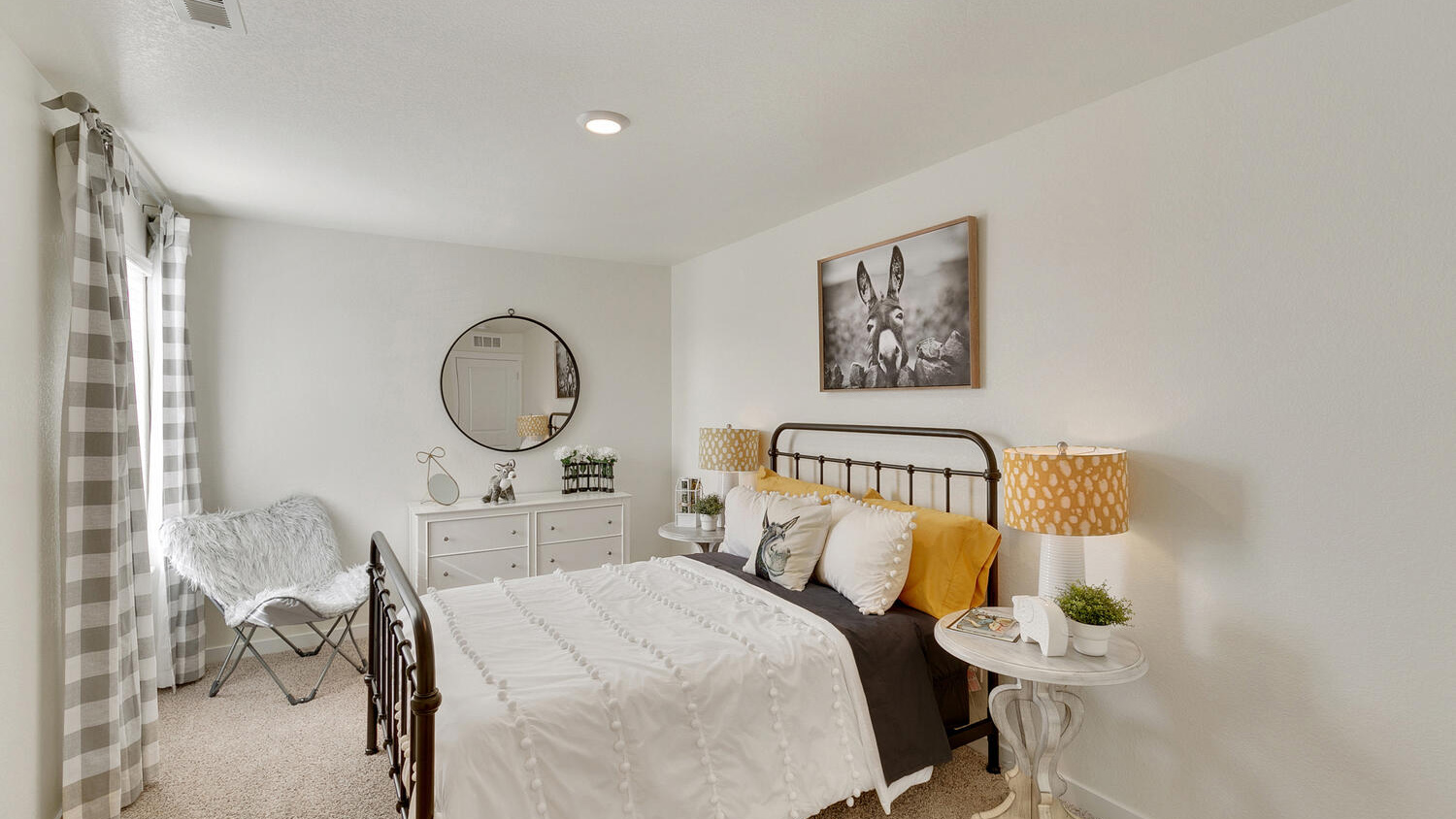 third bedroom in new home