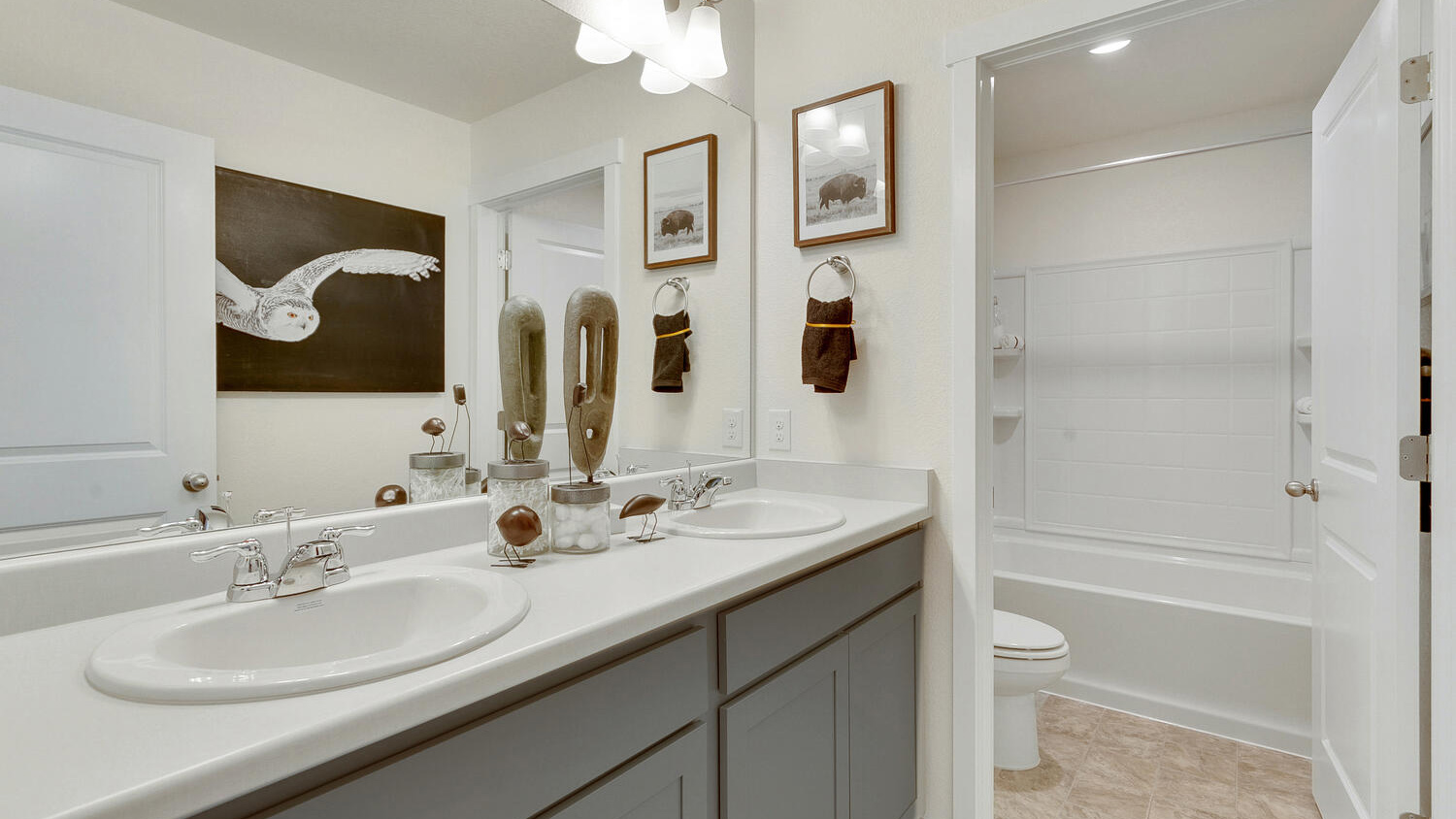 second bathroom in new home