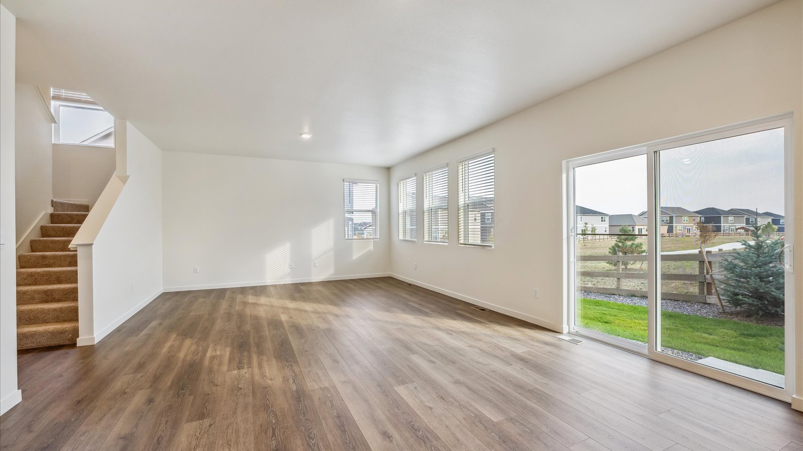 Great room in new home