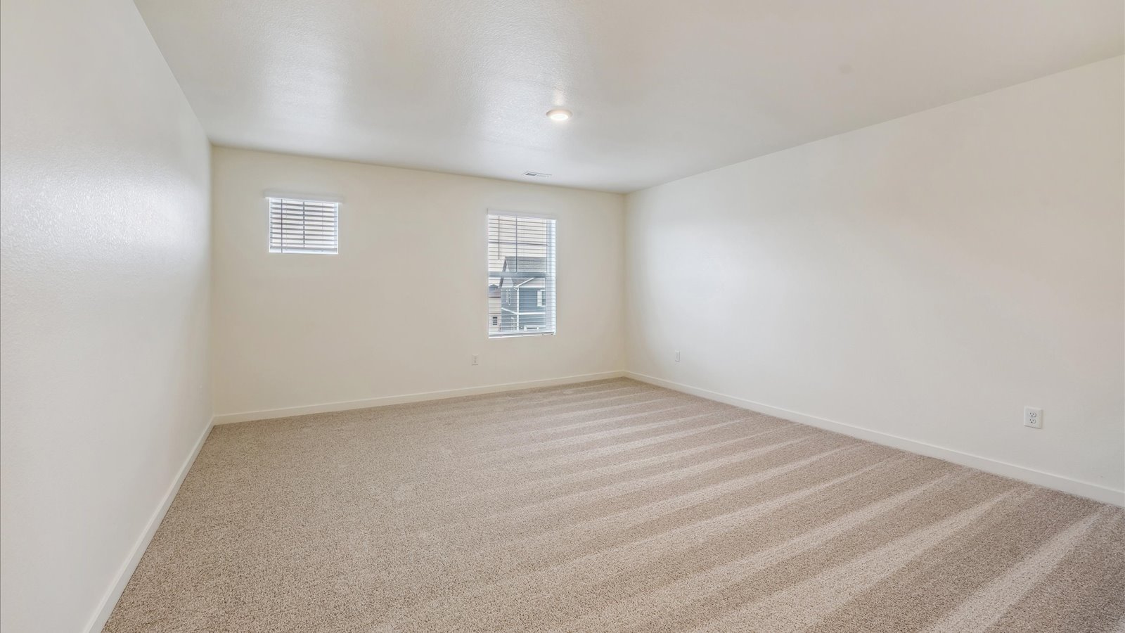 new home with loft