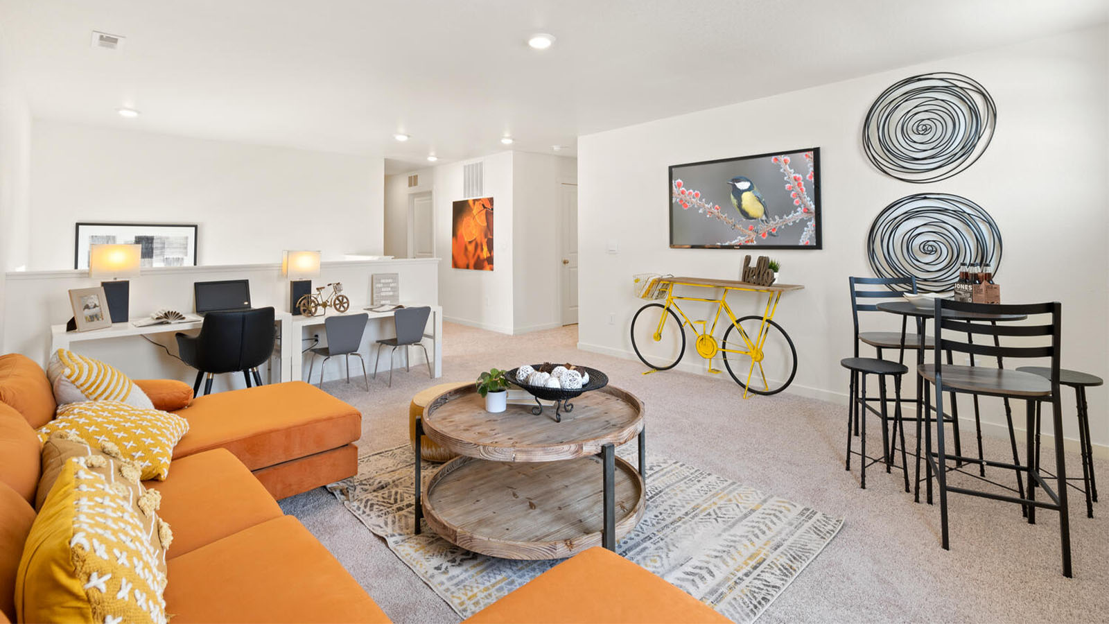 Loft upstairs