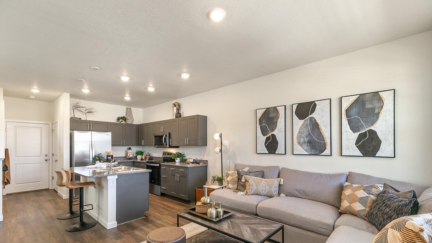 Paired Homes at Settlers Crossing by D.R. Horton Melbourne Floorplal