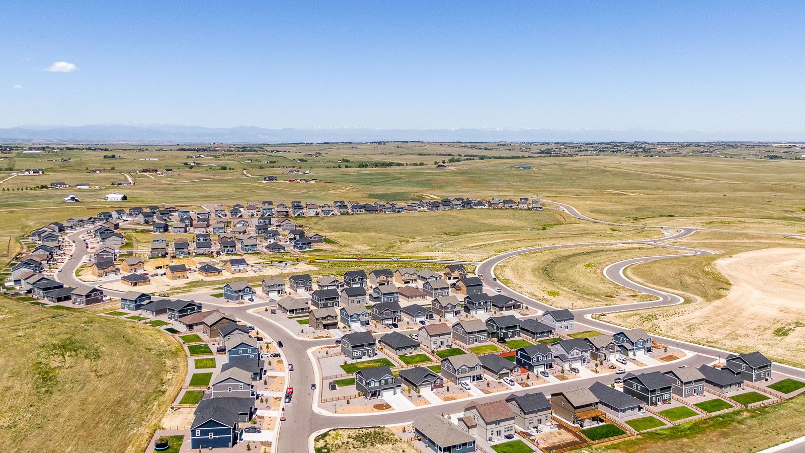 Aerial footage