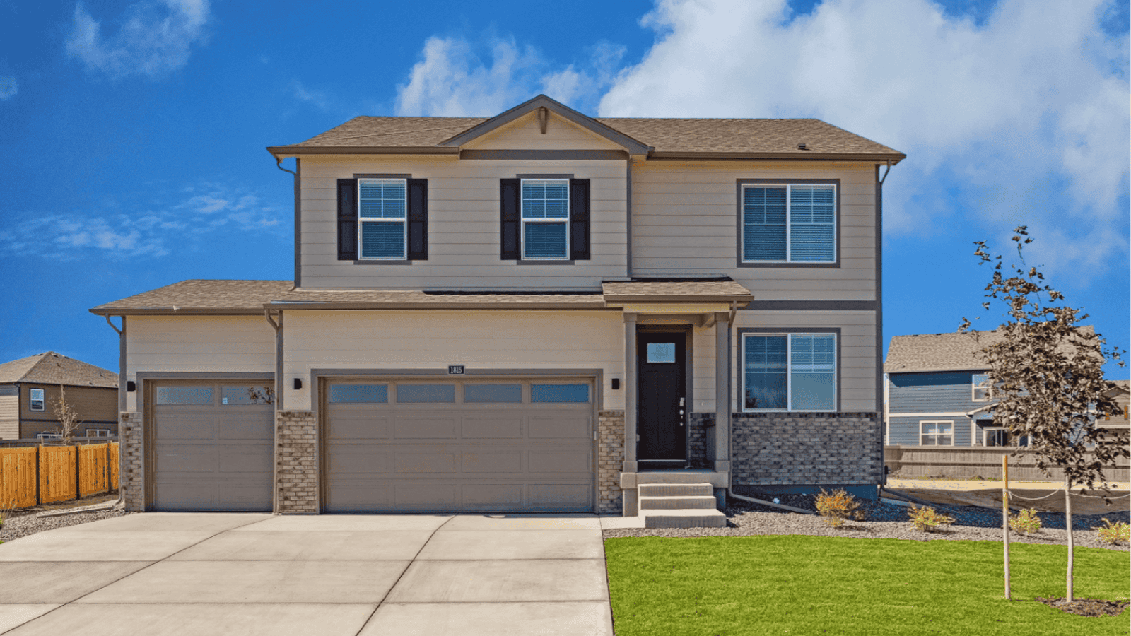 Exterior of D.R. Horton home