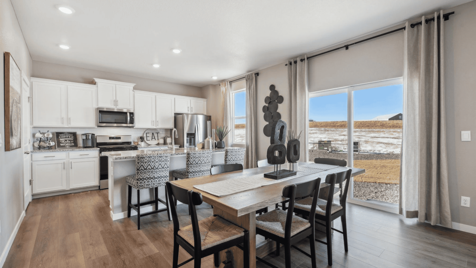 Open concept living room