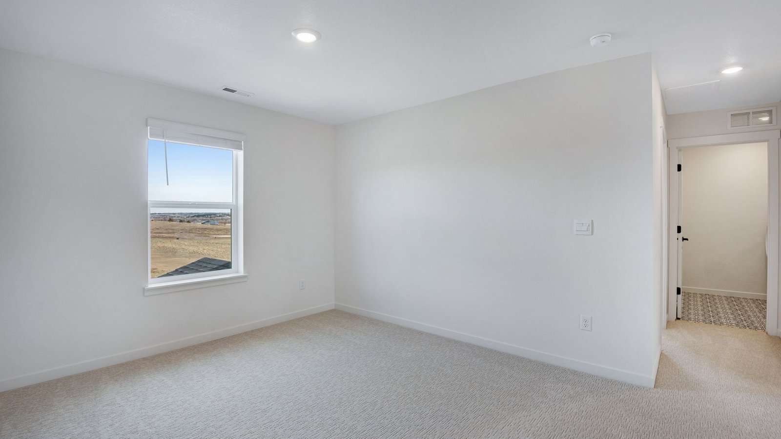 Versatile loft space of new D.R. Horton home in Elizabeth, Colorado