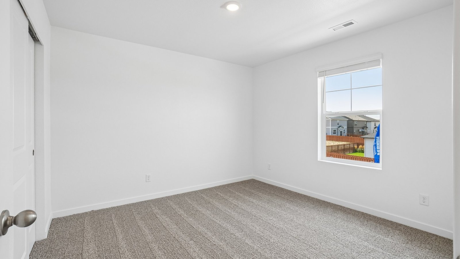 Secondary bedroom in new D.R. Horton home near Elizabeth Colorado