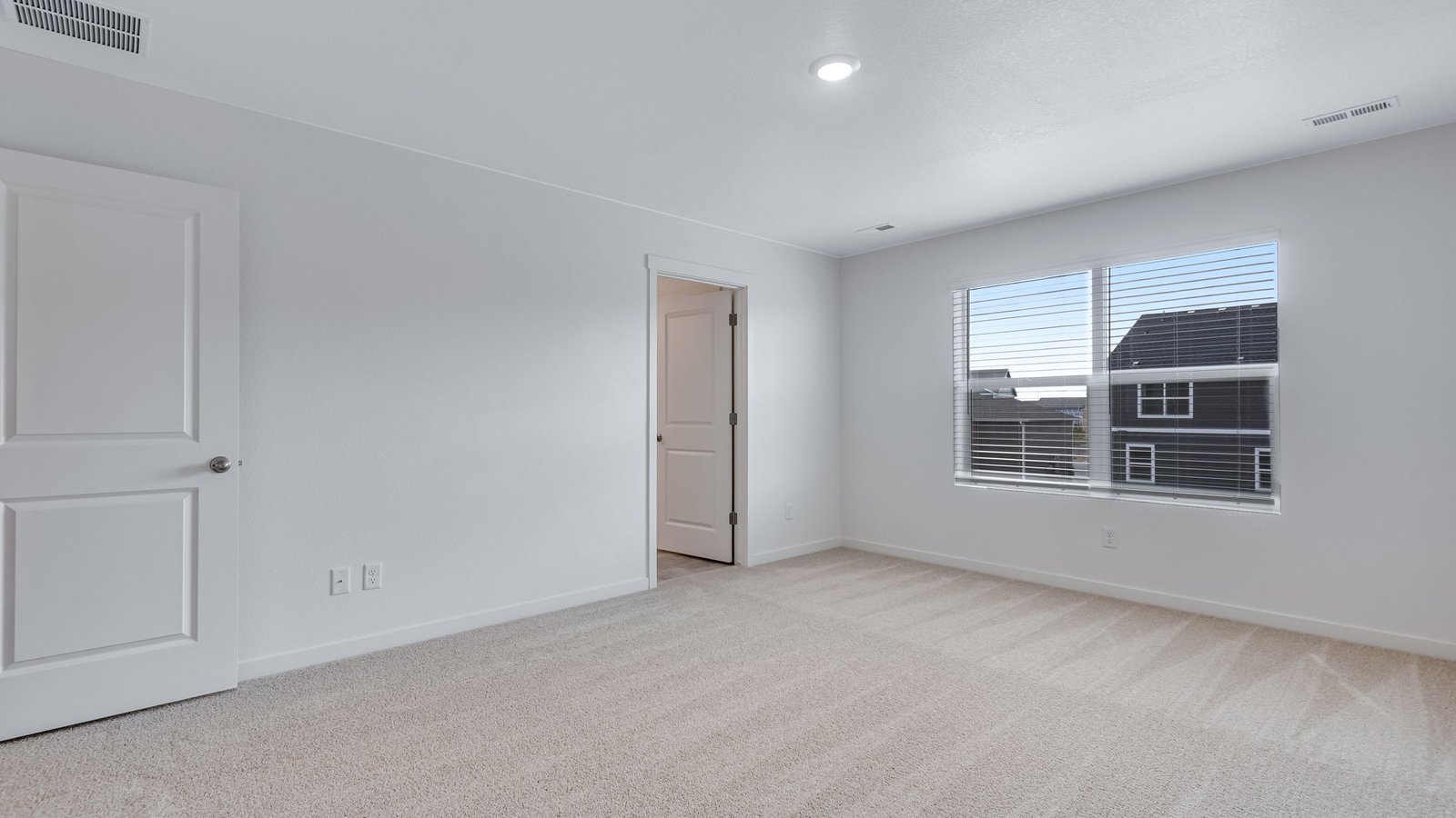Second bedroom in new home