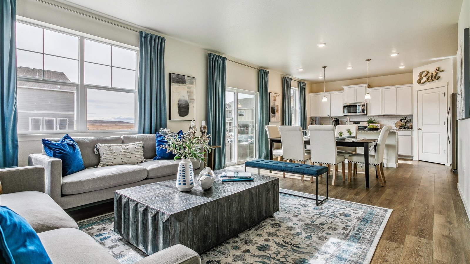 Great room in new home