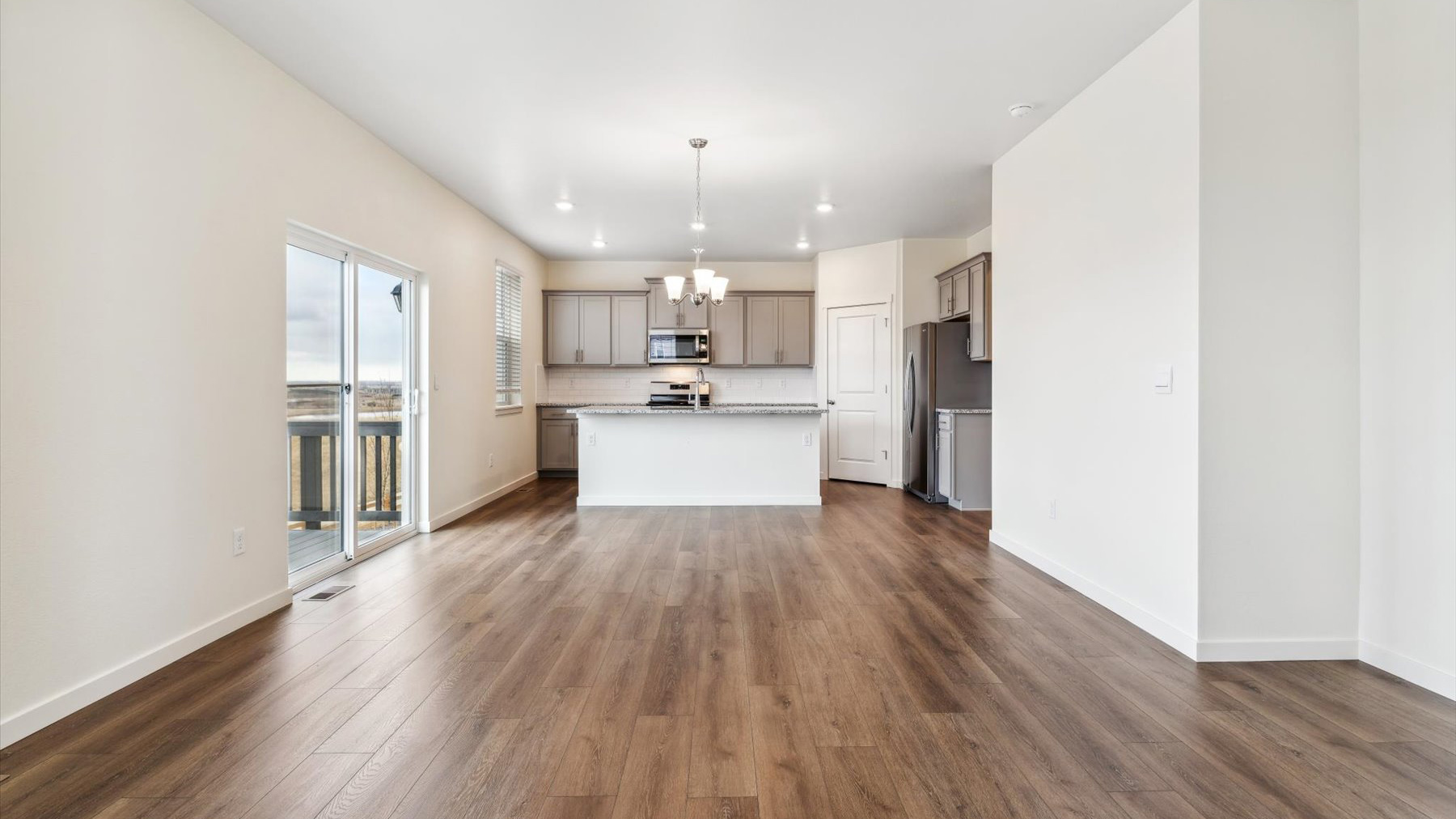 great room in new home