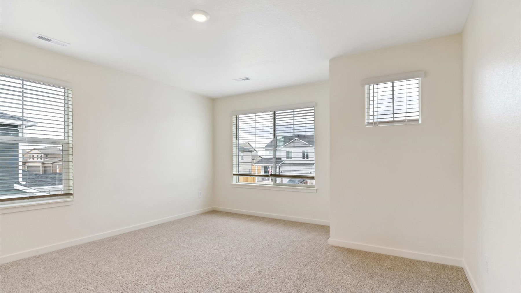 second bedroom in new home