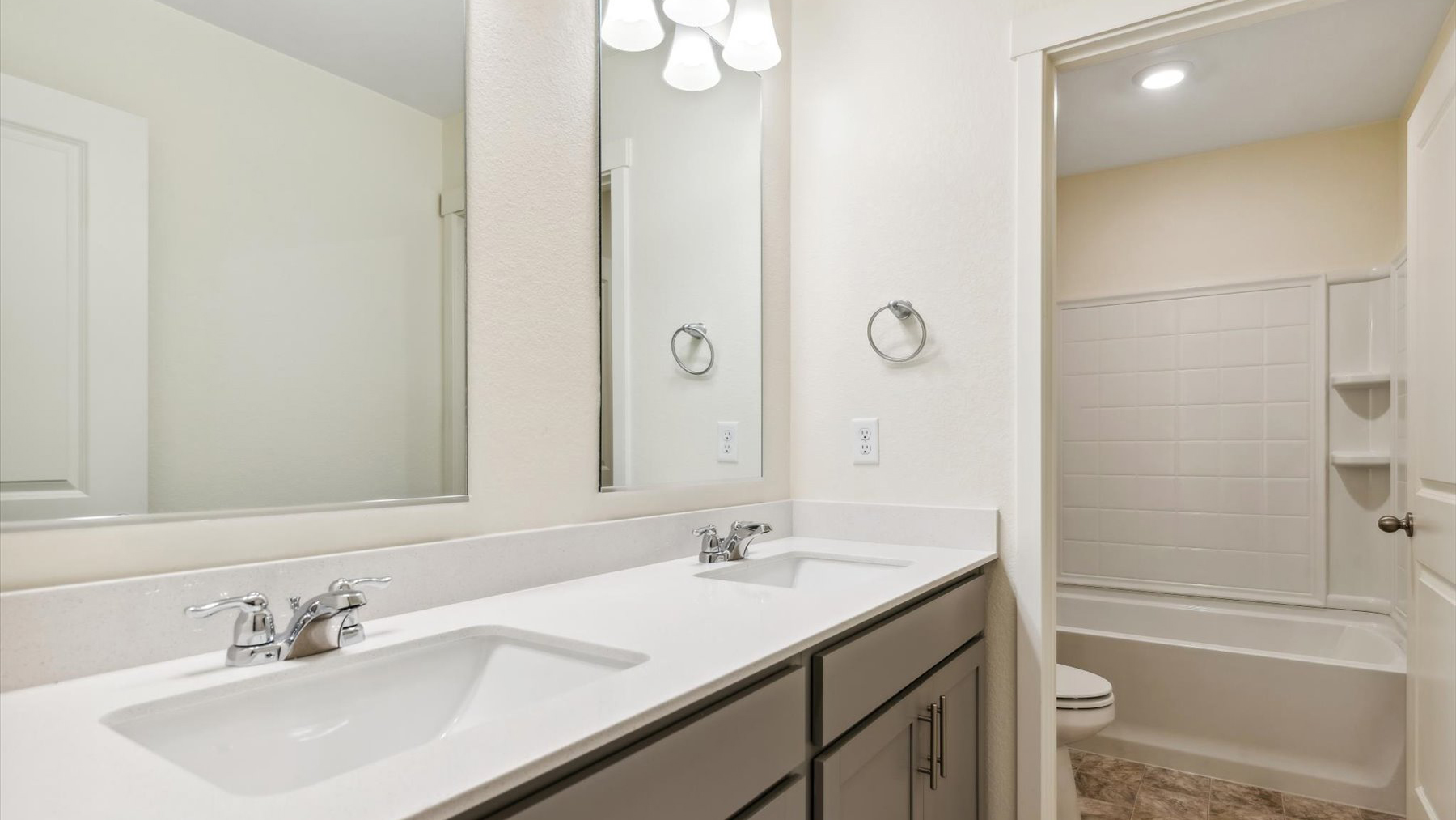 second bathroom in new home