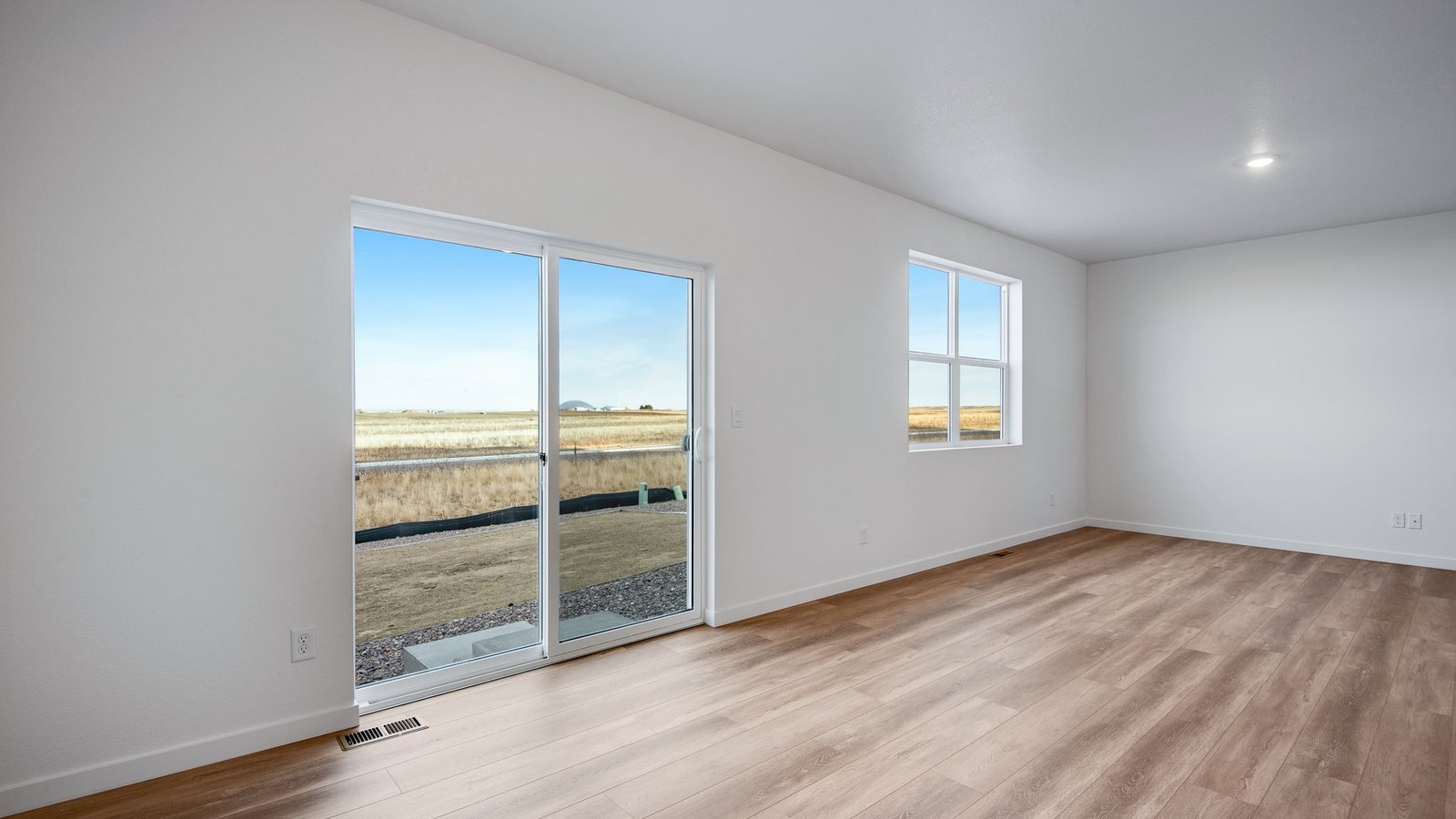 Dining area in new home