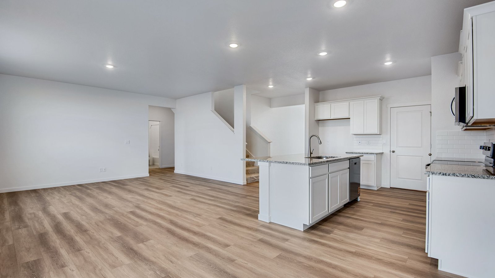dining area in new construction home