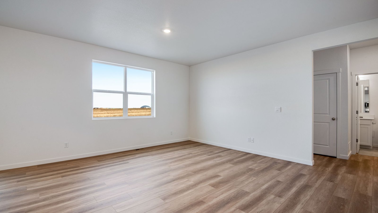Living area in new home colorado