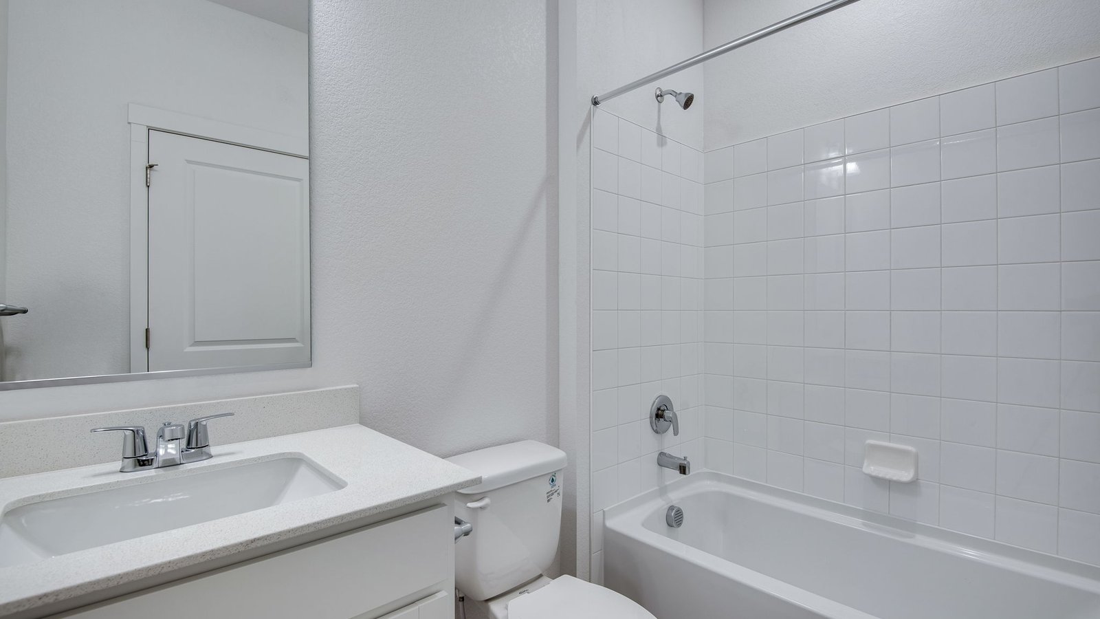 full bathroom on first floor new home