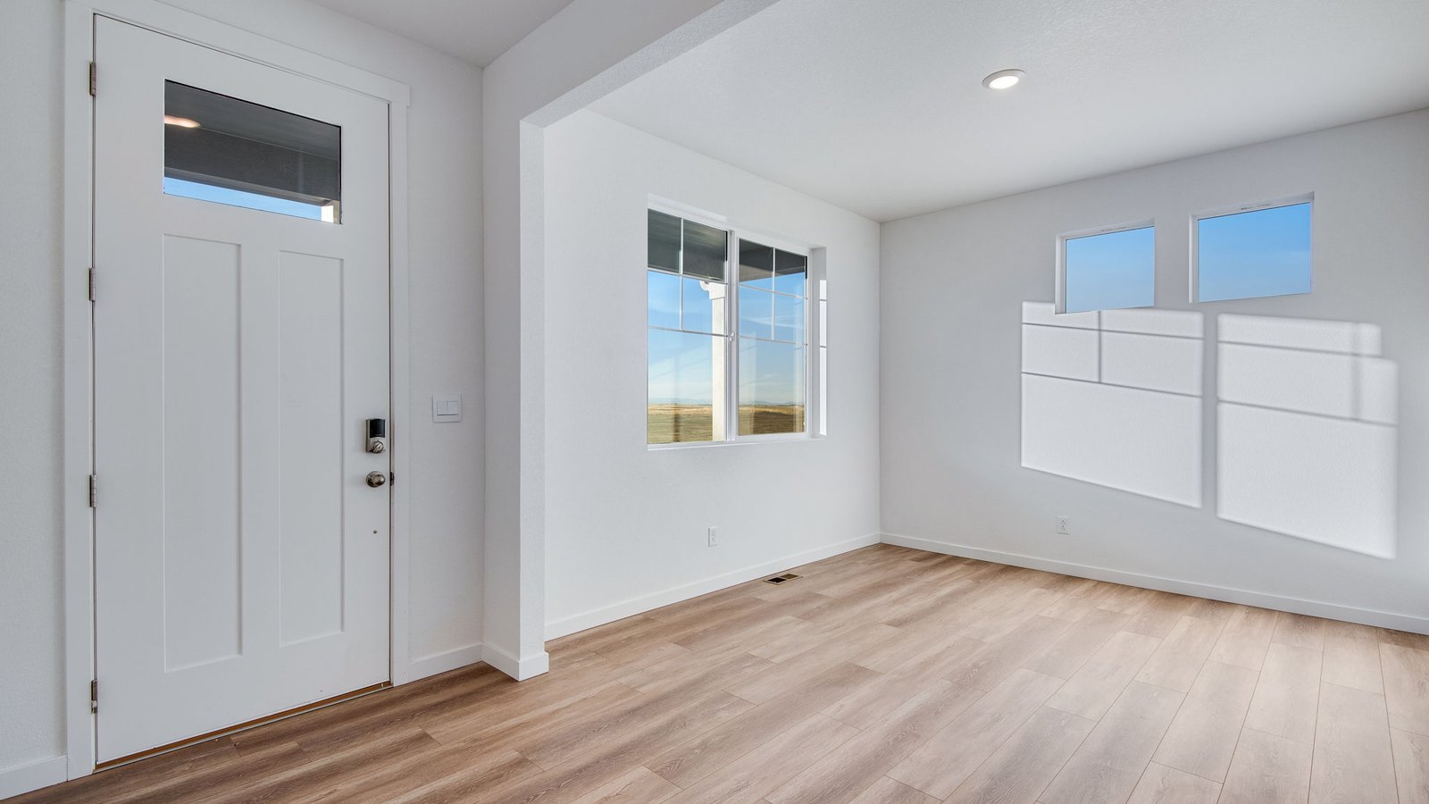 first floor office in new home