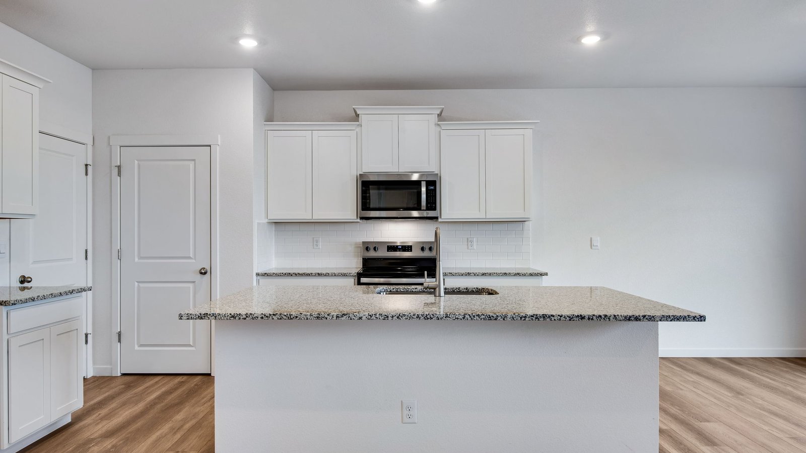 kitchen with new appliances
