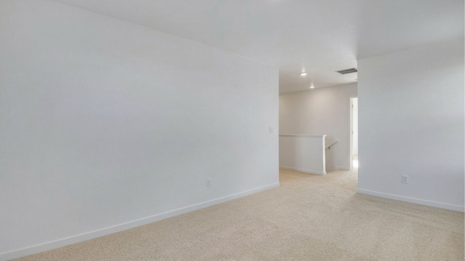 new home with second floor loft