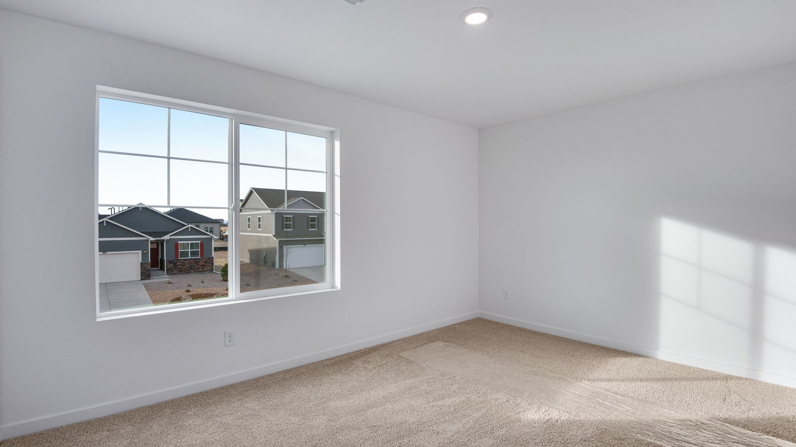 Third bedroom in new home