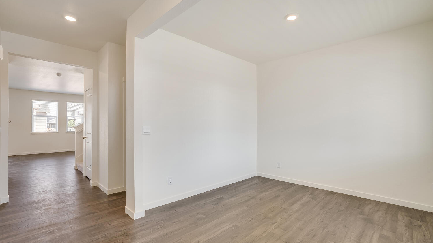 first floor office in new home