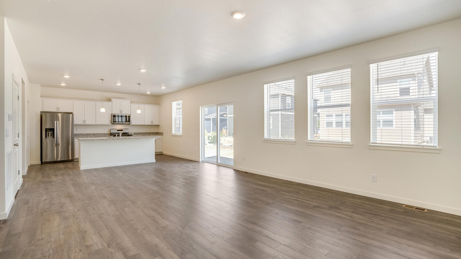 open concept new home