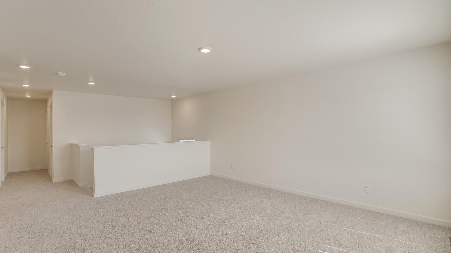 second floor loft new home