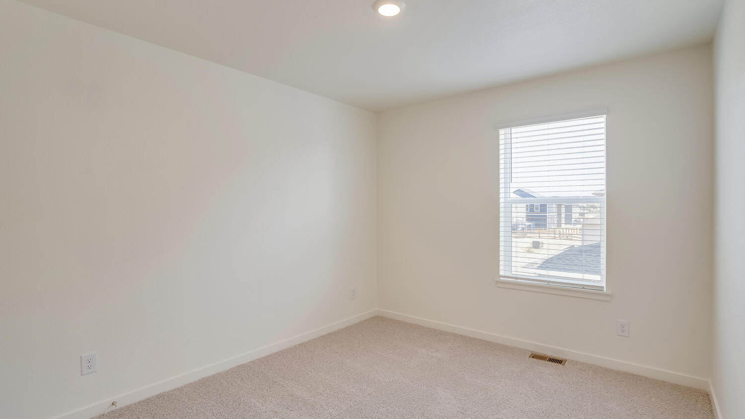 second bedroom in enw home