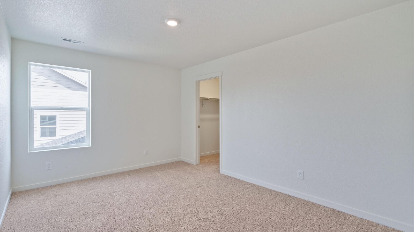 third bedroom in new home