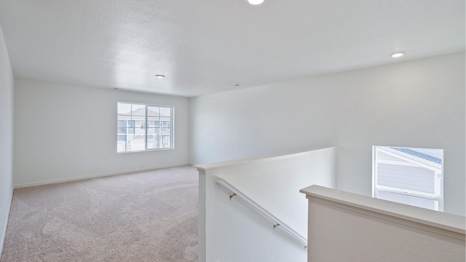second floor loft in new home