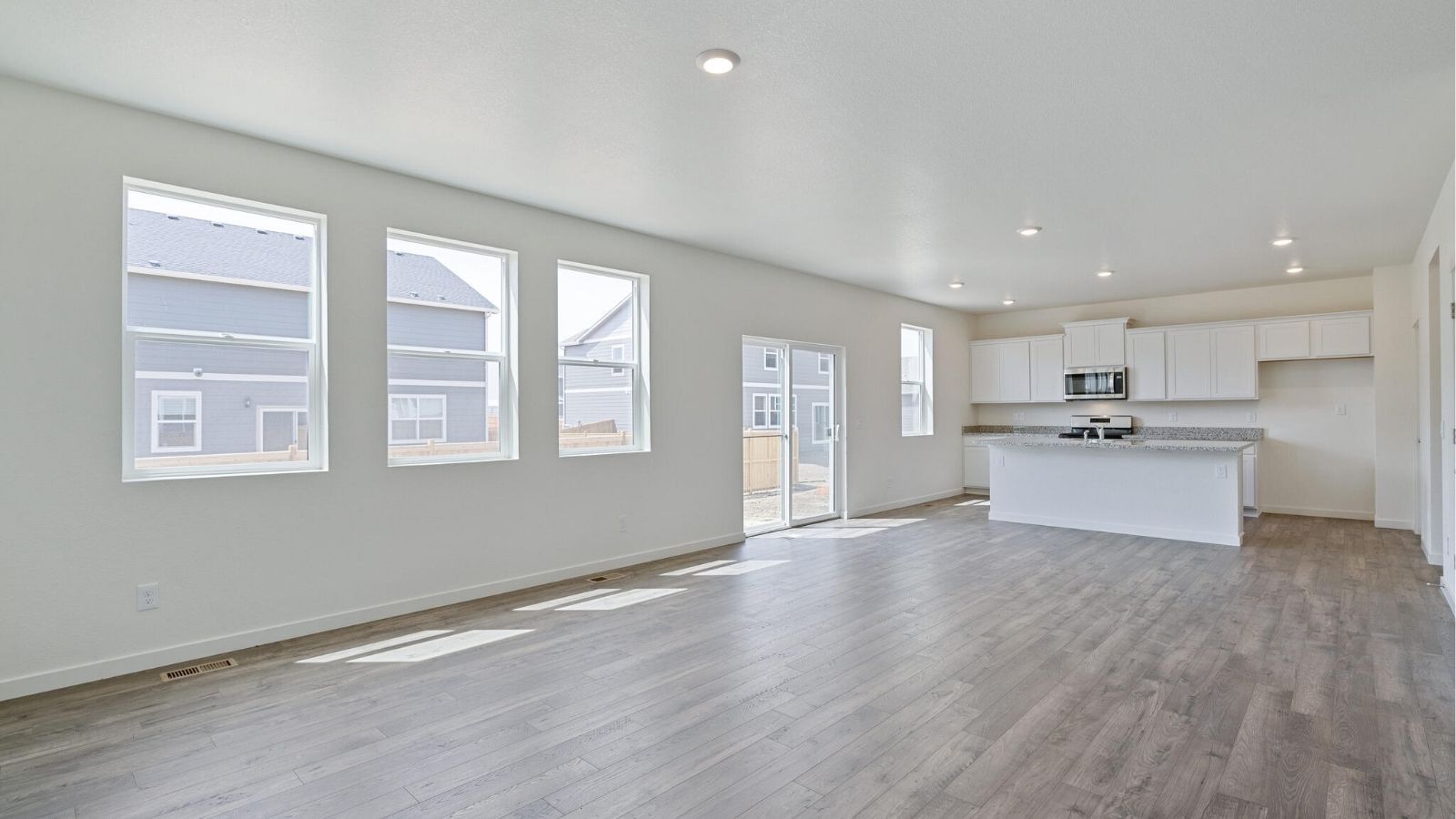 great room in new home