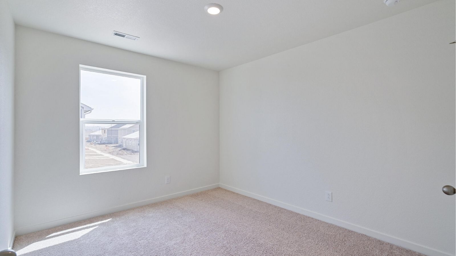 second bedroom in new home