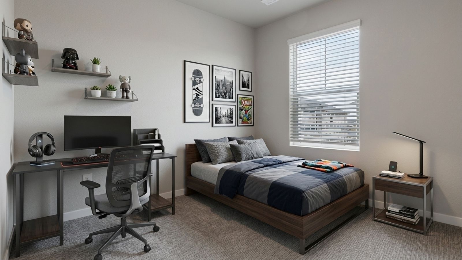 three bedroom new home