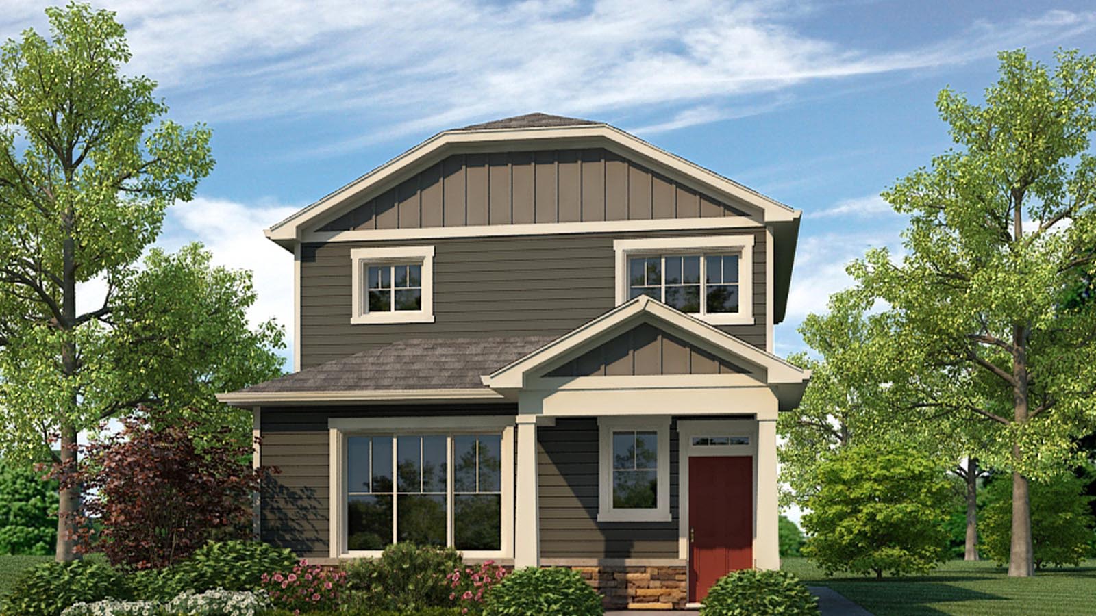 exterior of the larimer