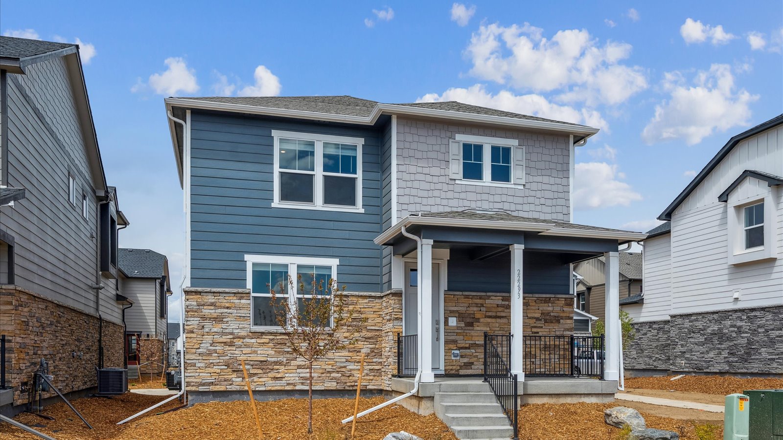 Exterior of New D.R. Horton home