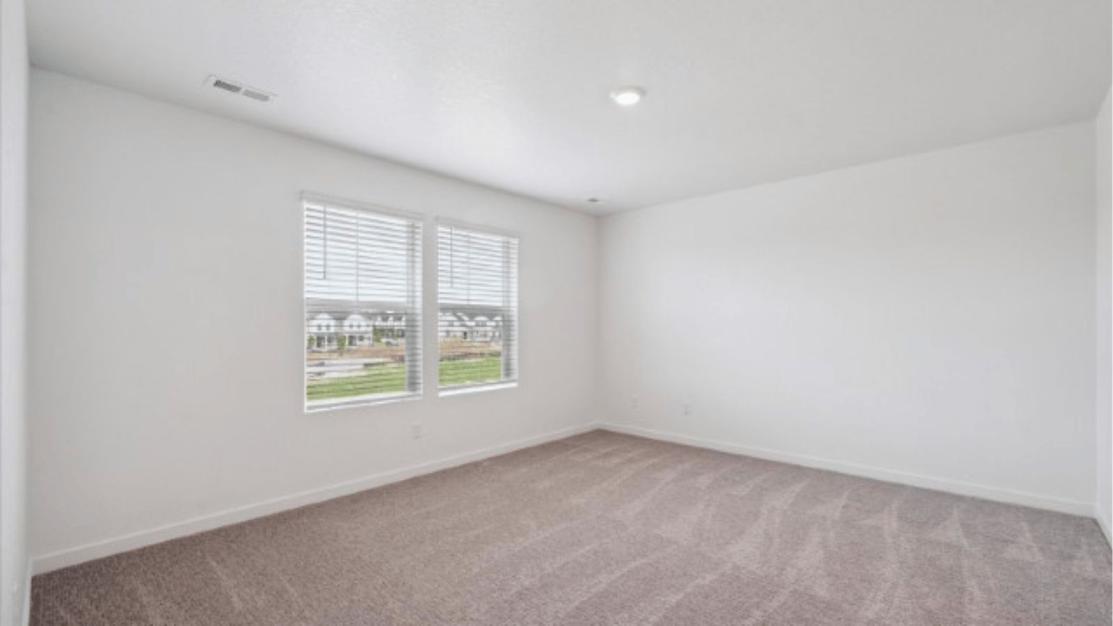 Secondary bedroom in new D.R. Horton home
