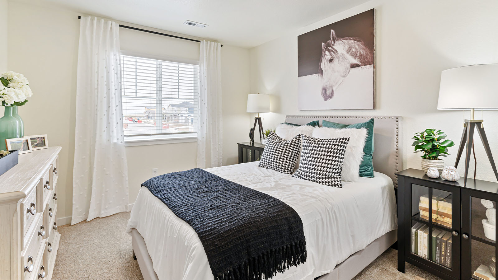 second bedroom new home