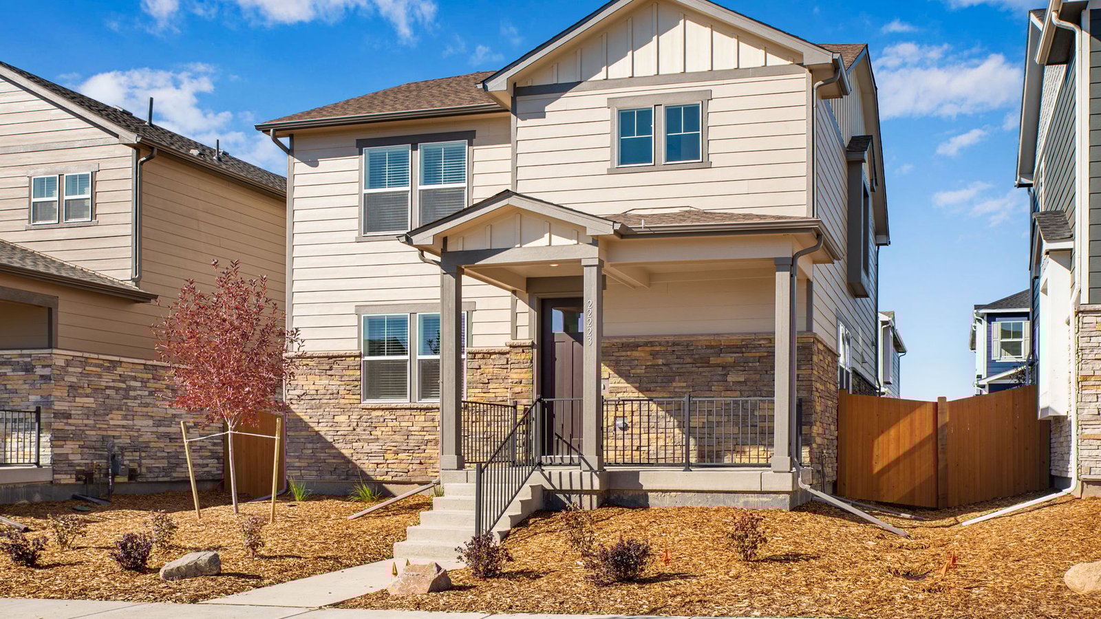 Exterior of D.R. Horton home