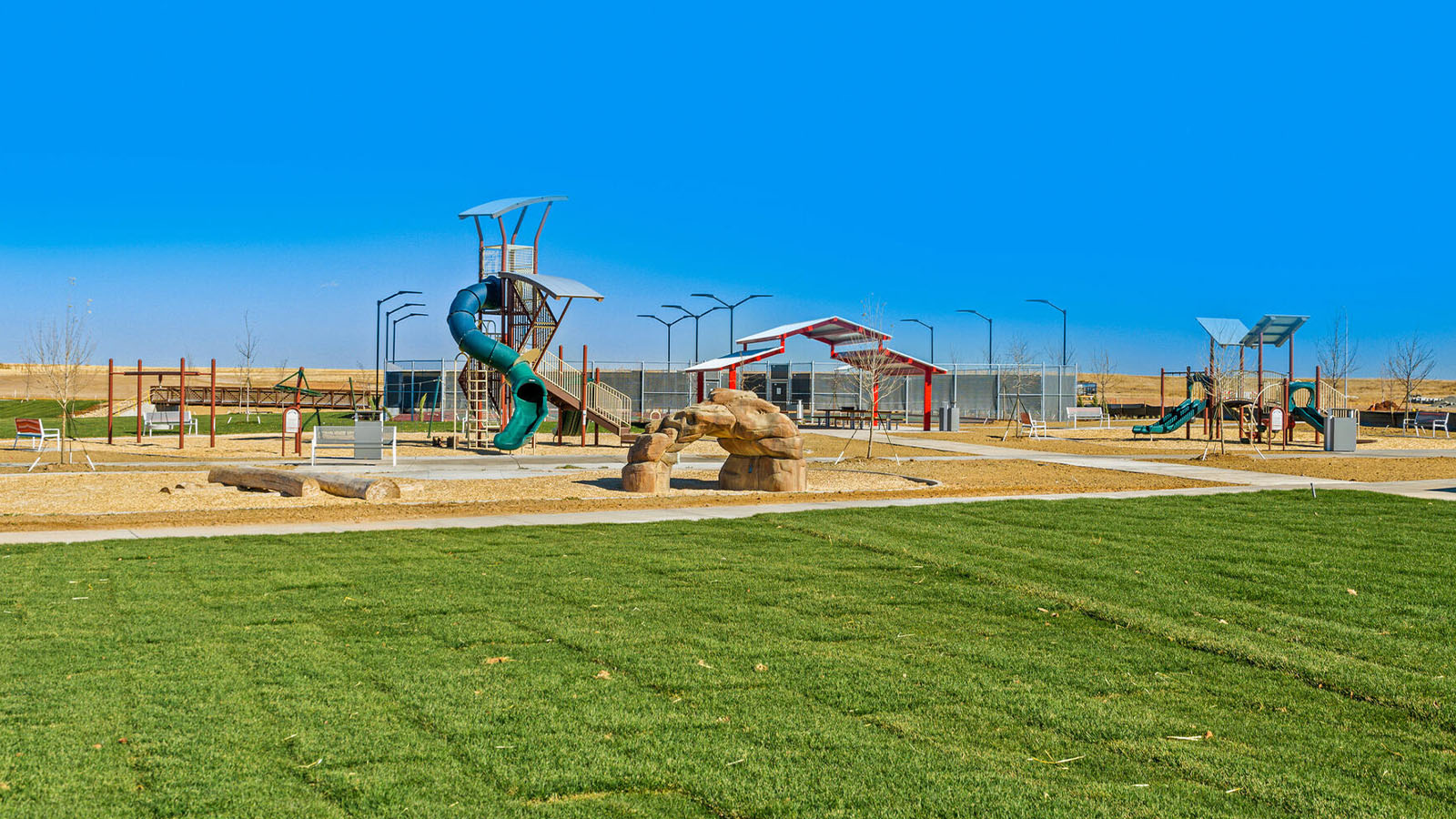 Neighborhood park by Horizon Uptown new home community in Aurora, Colorado by D.R. Horton