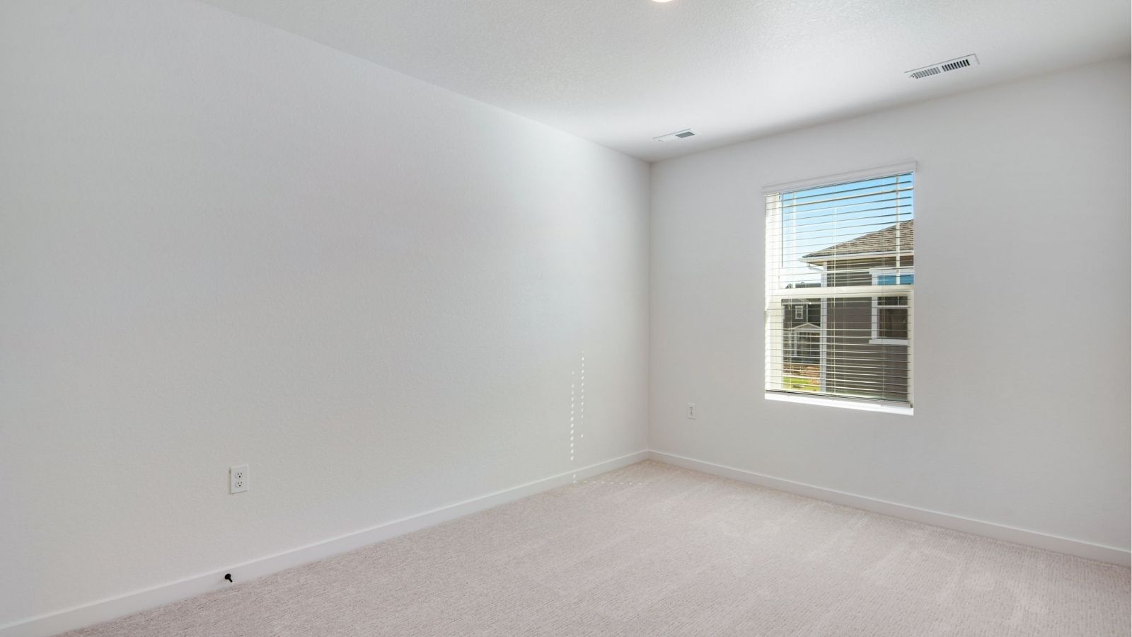 second bedroom in new home