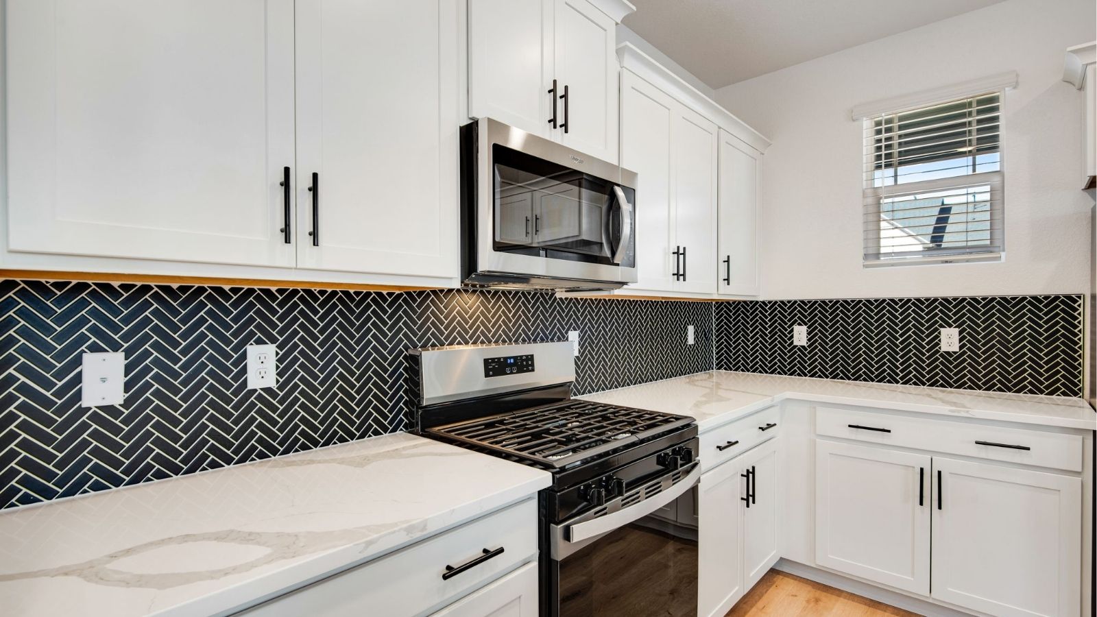 kitchen in new paired home